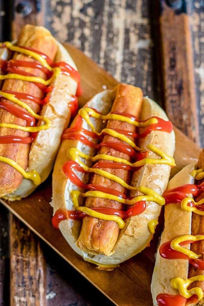  These vegan hot dogs are so good, you won't even miss the meat.