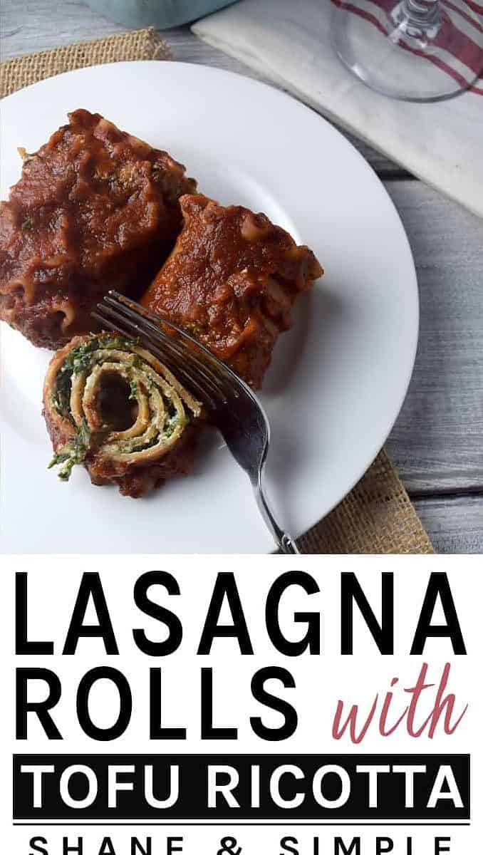  These Vegan Lasagna Rolls are bursting with flavor!