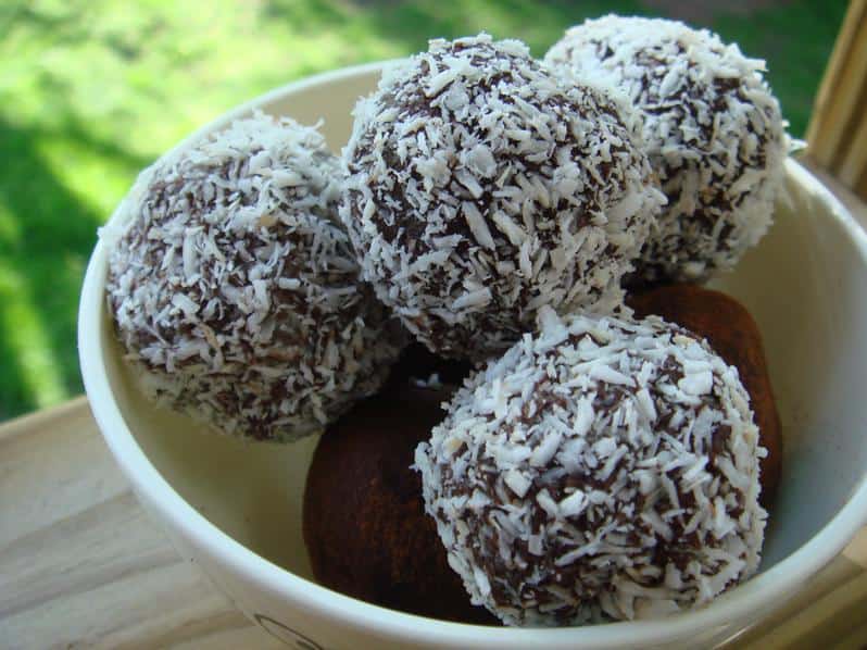  These vegan truffles taste so amazing, you'll forget they're made with healthy ingredients.