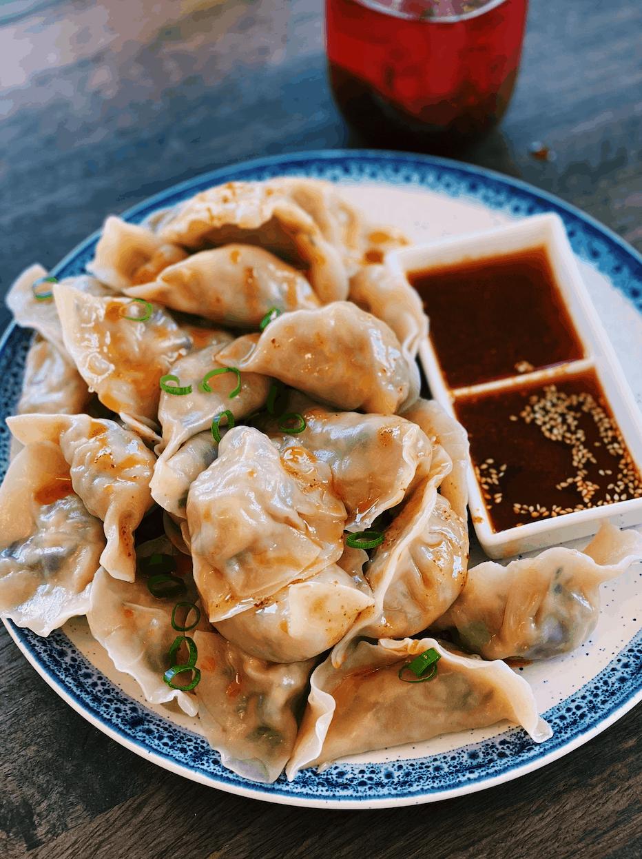  These vegetarian dumplings are perfect for meatless Monday or any day of the week.