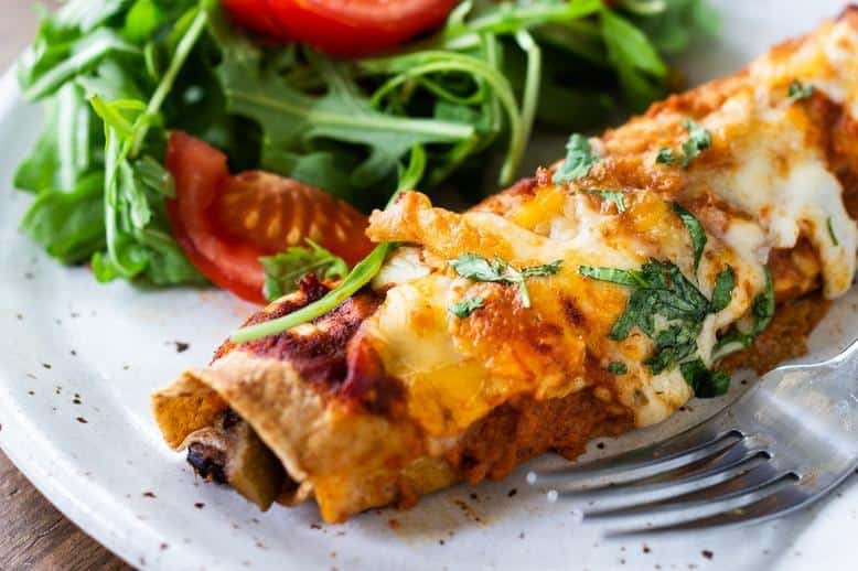  These vegetarian enchiladas are a great way to spice up your dinner routine