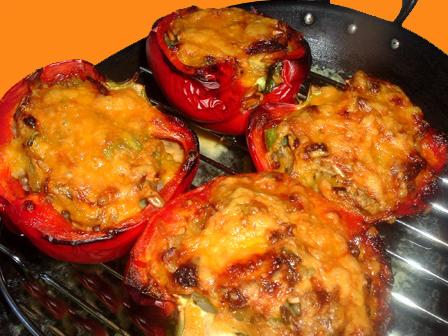  These vegetarian red bell peppers will take your taste buds on a flavorful adventure!