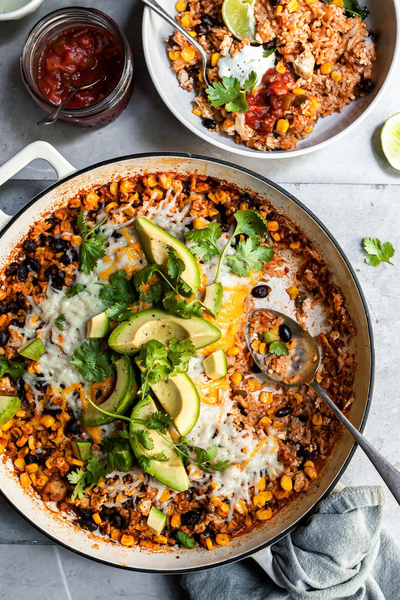  This baked Mexican rice screams comfort food.