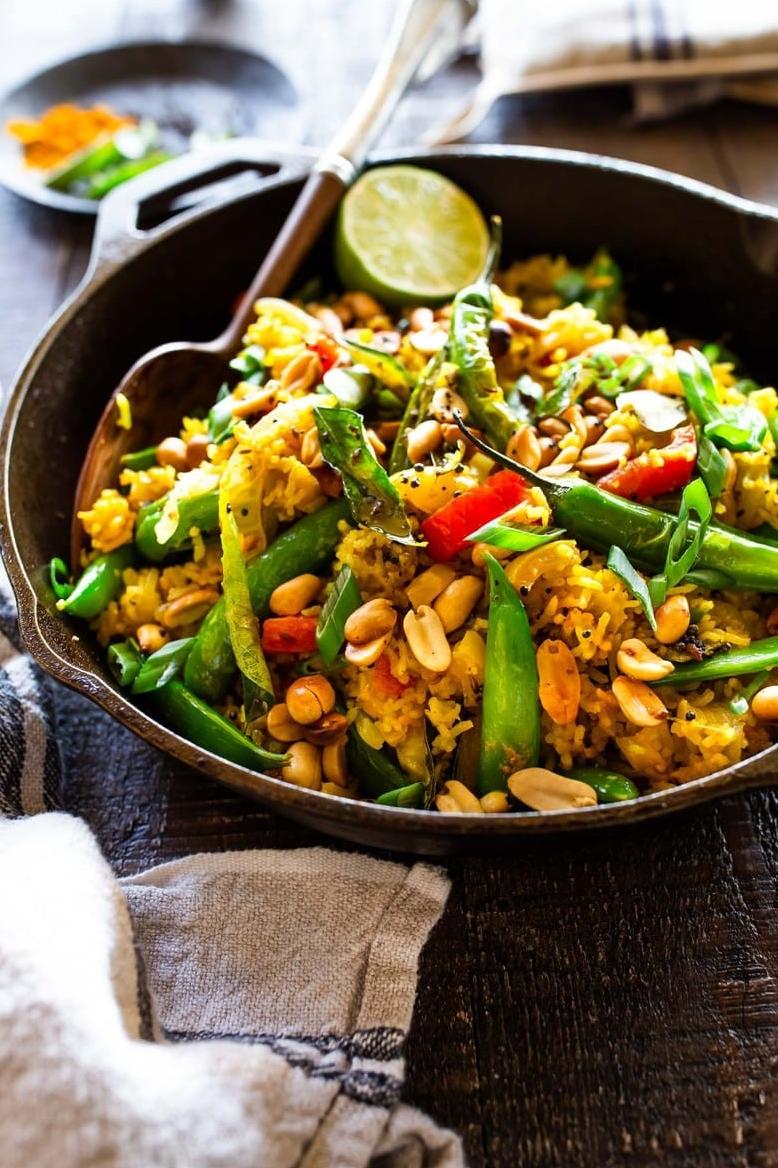  This dish is a carb lover's dream, with tender rice grains and plenty of tasty add-ins.