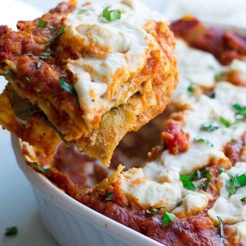  This lasagna is perfect for a cozy night in or a dinner party with friends.
