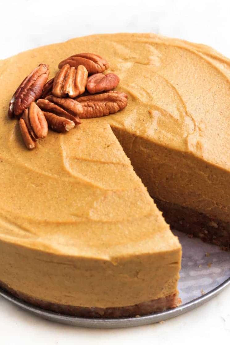  This no-bake pumpkin cheesecake will be the star of your dessert table 🎃