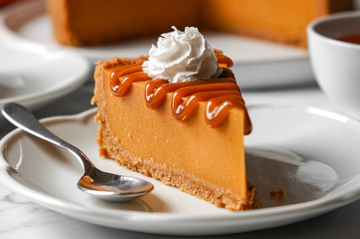  This pumpkin cheesecake is simply irresistible!