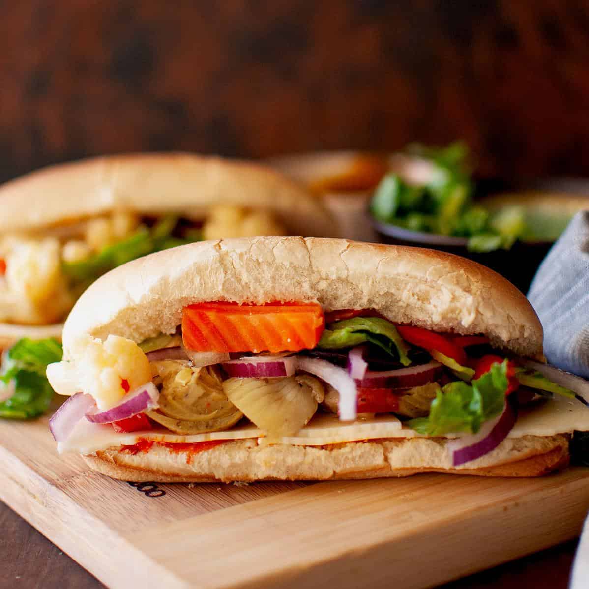  This sandwich is perfect for a satisfying lunch or a quick dinner.