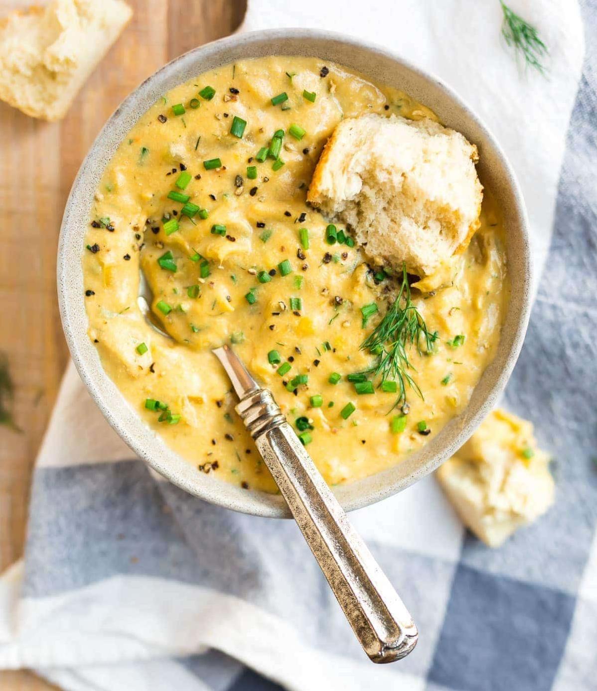  This vegan potato-leek soup is the ultimate winter warmer