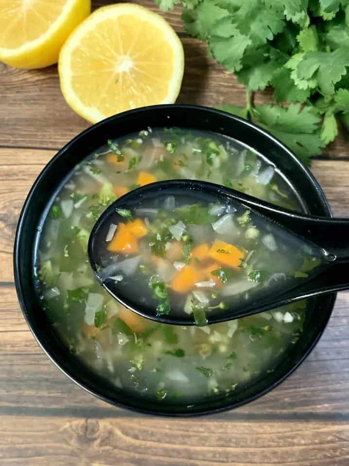  This vegan soup is a comforting bowl of perfection to warm your soul.