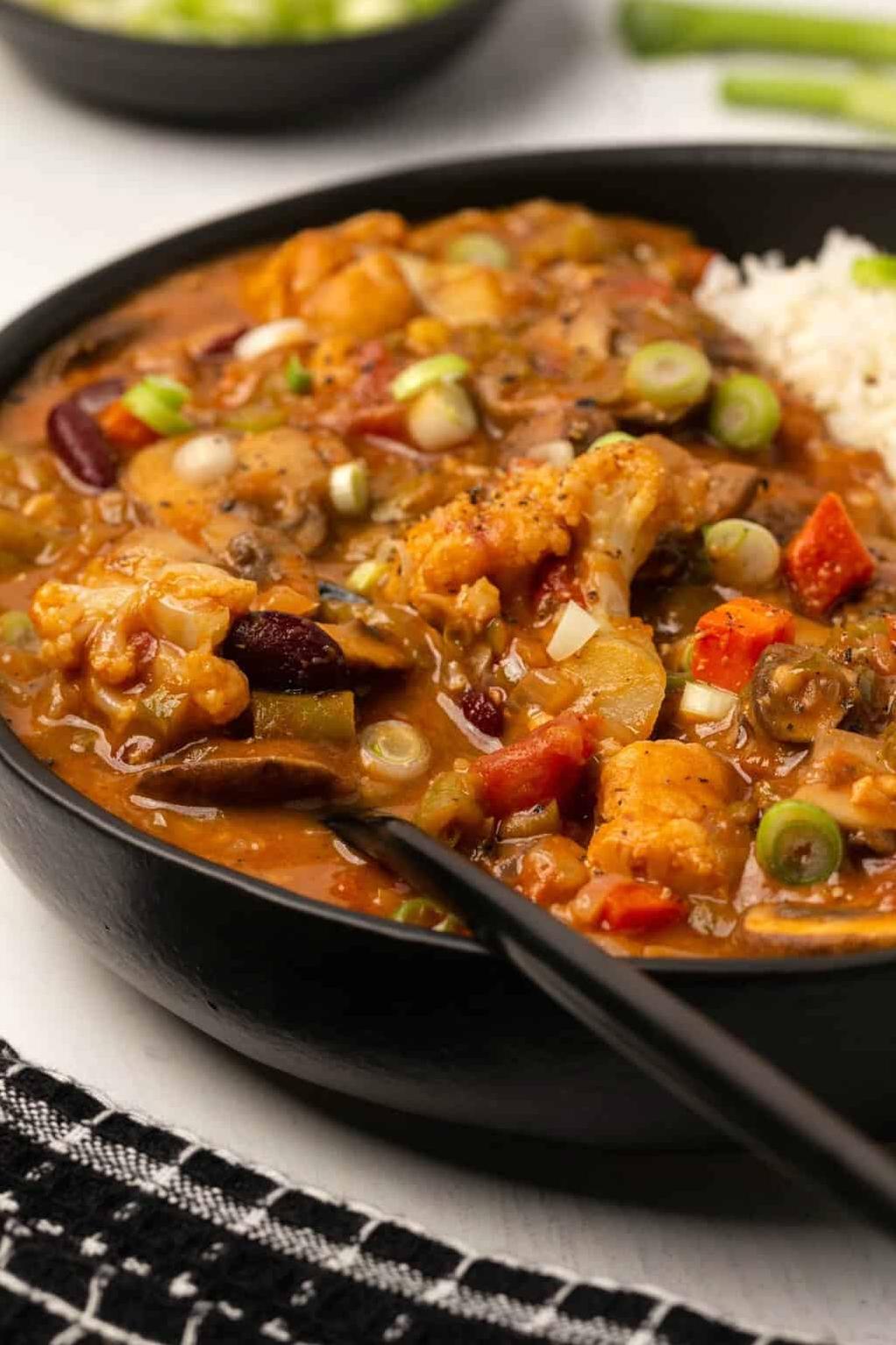  This vegetarian gumbo recipe delivers the perfect balance of flavor, texture and aroma.
