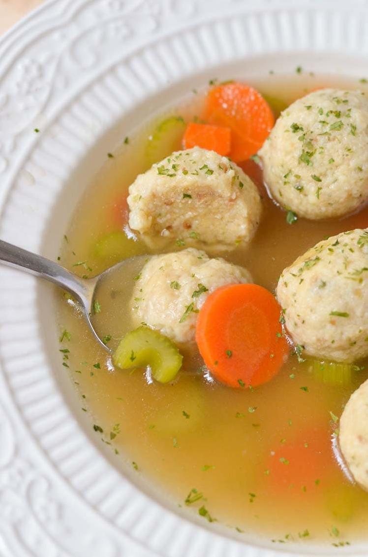  This vegetarian twist on a classic Jewish soup will warm your heart and soul.