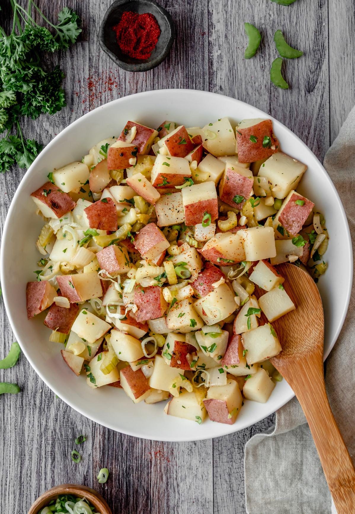  Thumbs up for this flavorsome and hearty German potato salad!