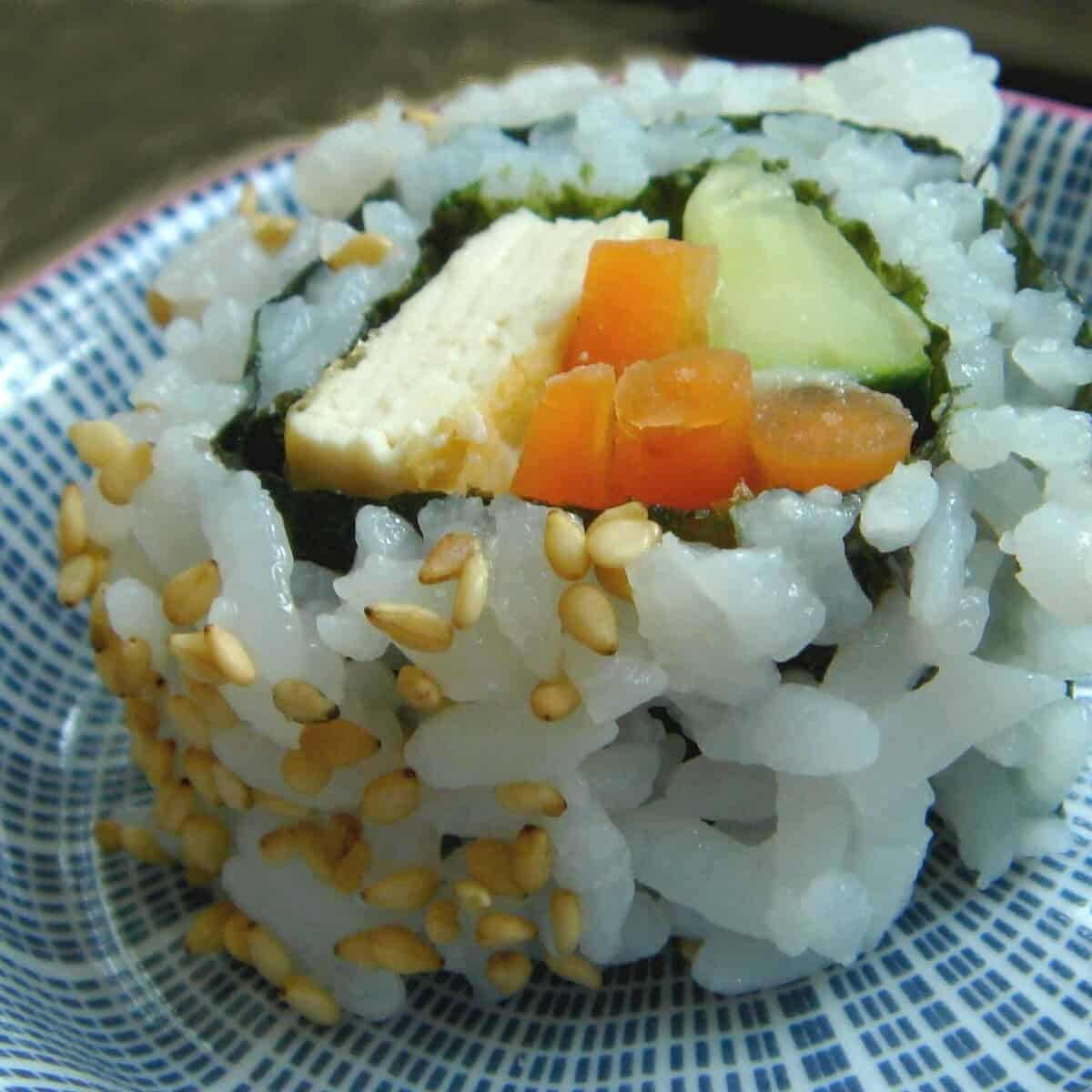 Tofu Maki (Vegetarian Sushi)