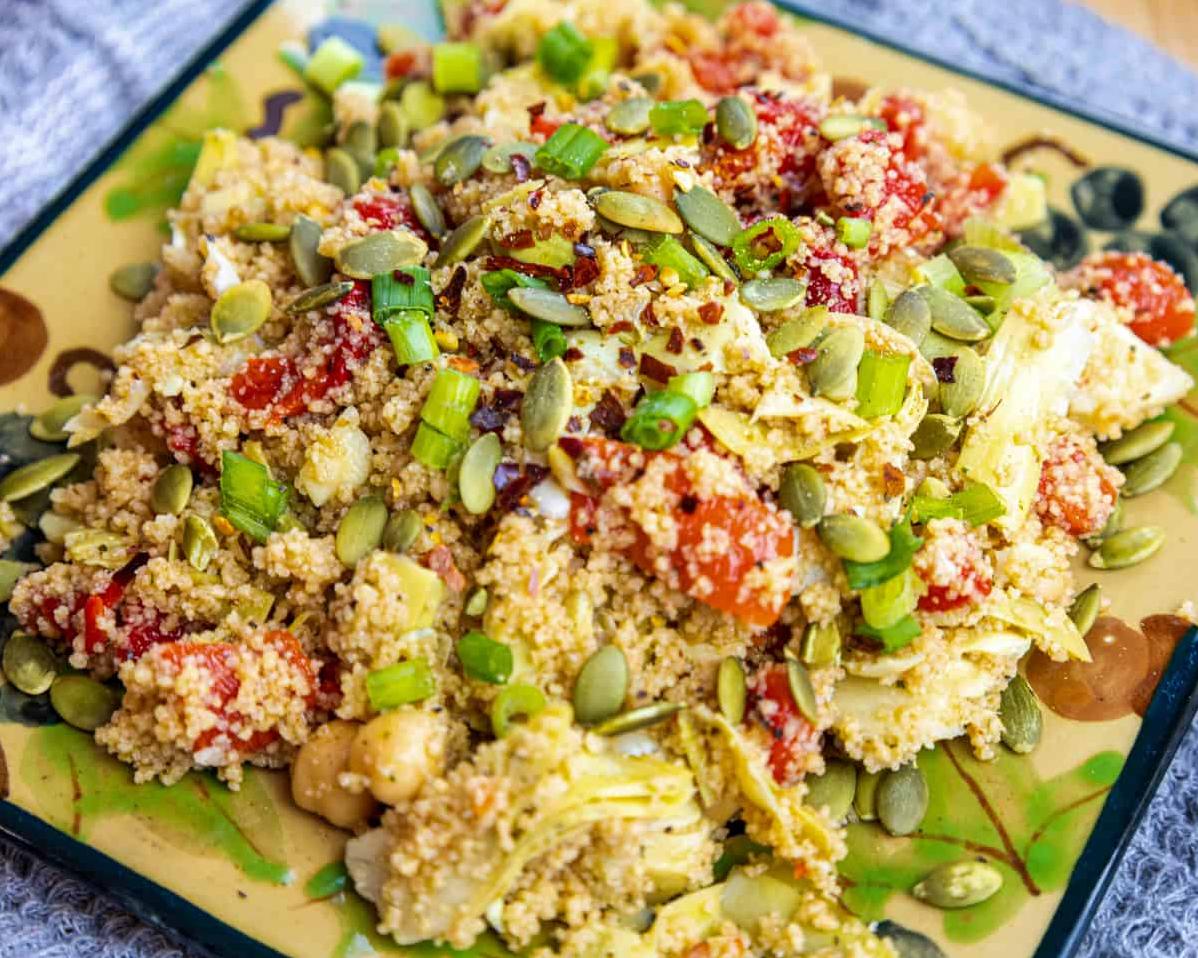  Trust us, you’ll want to make and eat this couscous salad all summer long