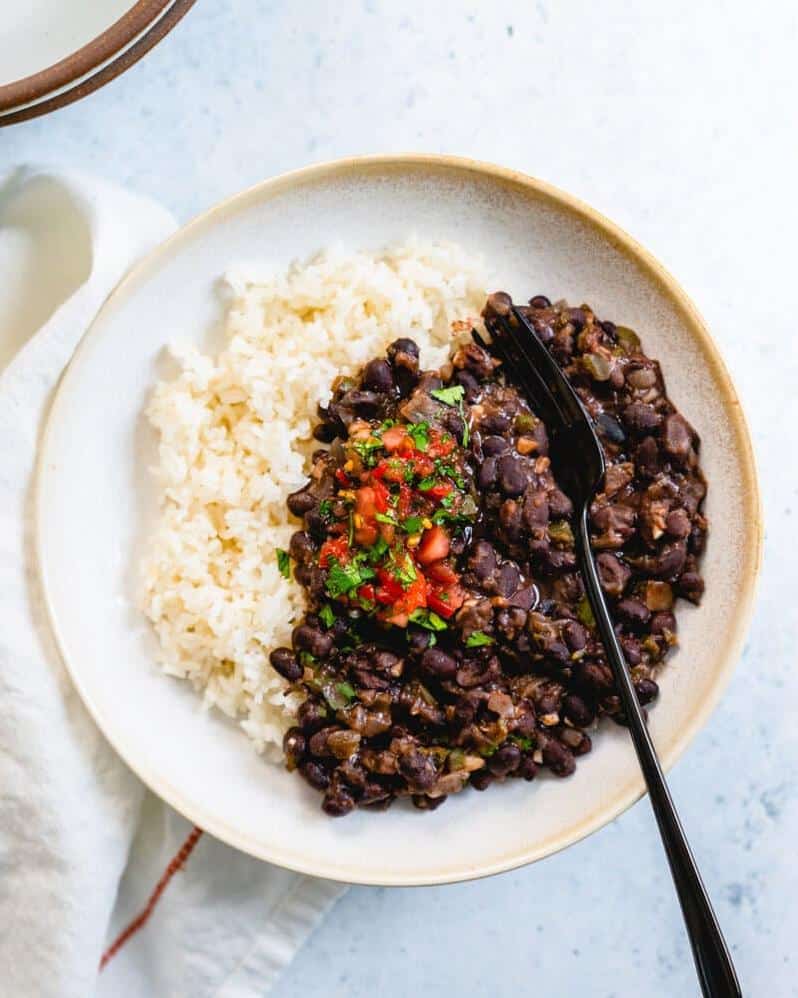 Use these flavorful black beans as a base for rice bowls, tacos, or a simple side dish.