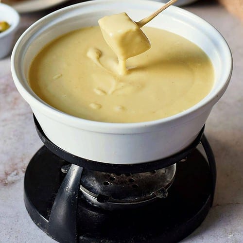Vegan Cheese Fondue