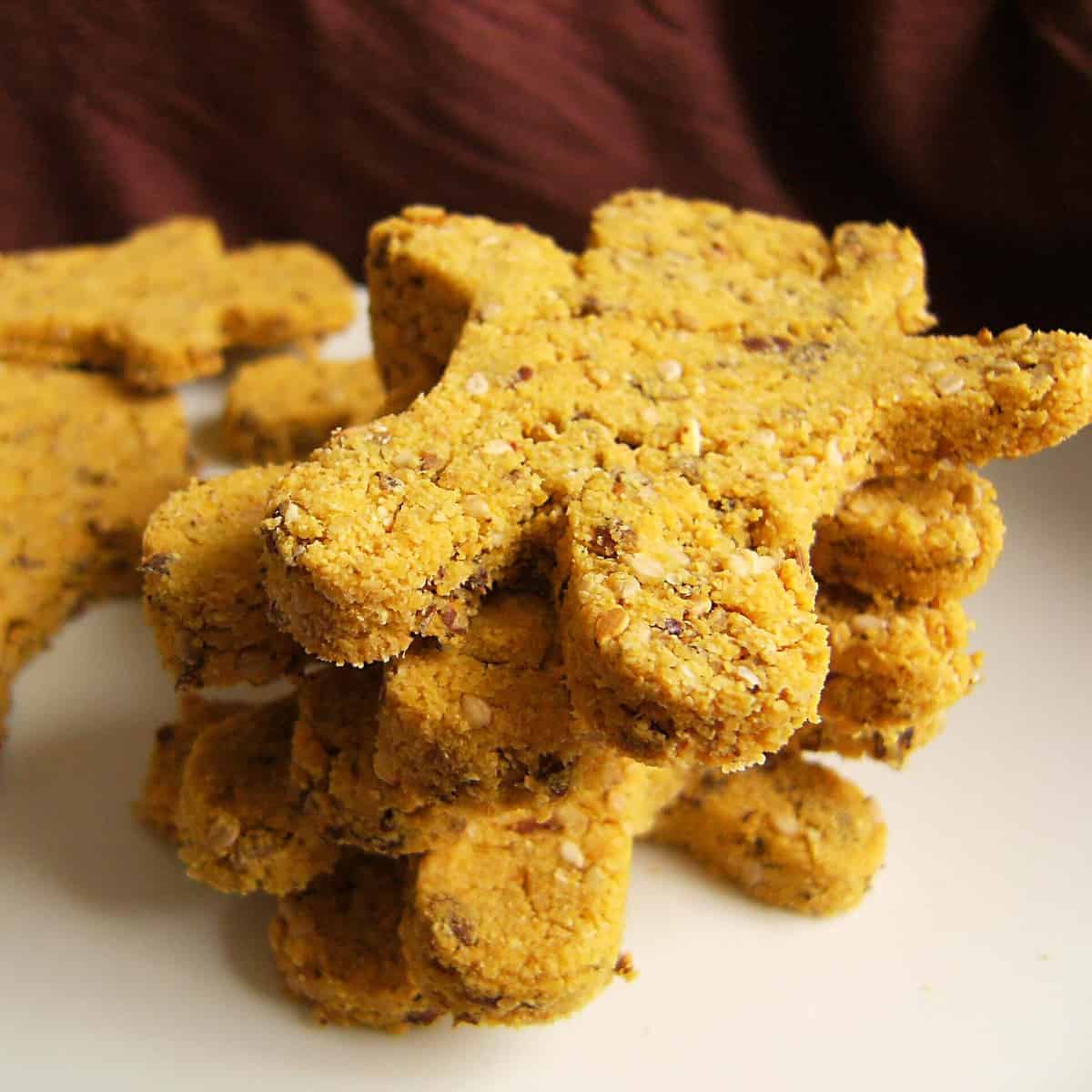 Vegan Chickpea Crackers
