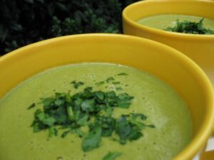 Vegan Cream of Spinach Soup