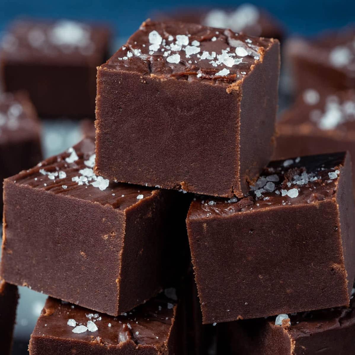  Vegan Fudge with a chocolatey boost to sweeten up your day.