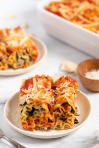 Vegan Lasagna Rolls With Tofu Ricotta