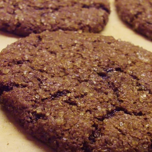 Vegan Molasses Cookies