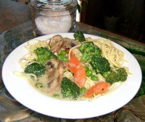 Vegan Pasta Primavera