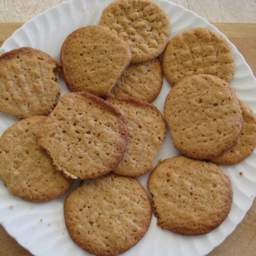 Vegan Peanut Butter Cookies!