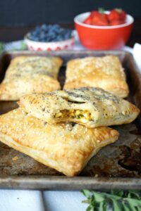 Vegan Phyllo Breakfast Pocket.