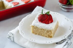 Vegan Tres Leches Cake ( Three Milks Cake)