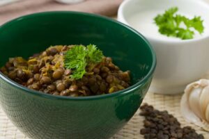 Vegan Yemiser W'et (Spicy Ethiopian Lentil Stew)