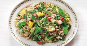 Vegetarian Basmati Rice Salad