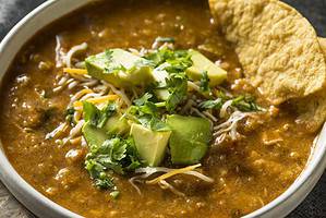 Vegetarian Green Chile Soup