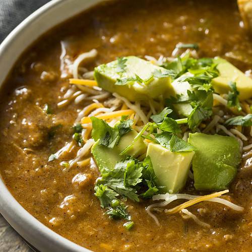 Vegetarian Green Chile Soup