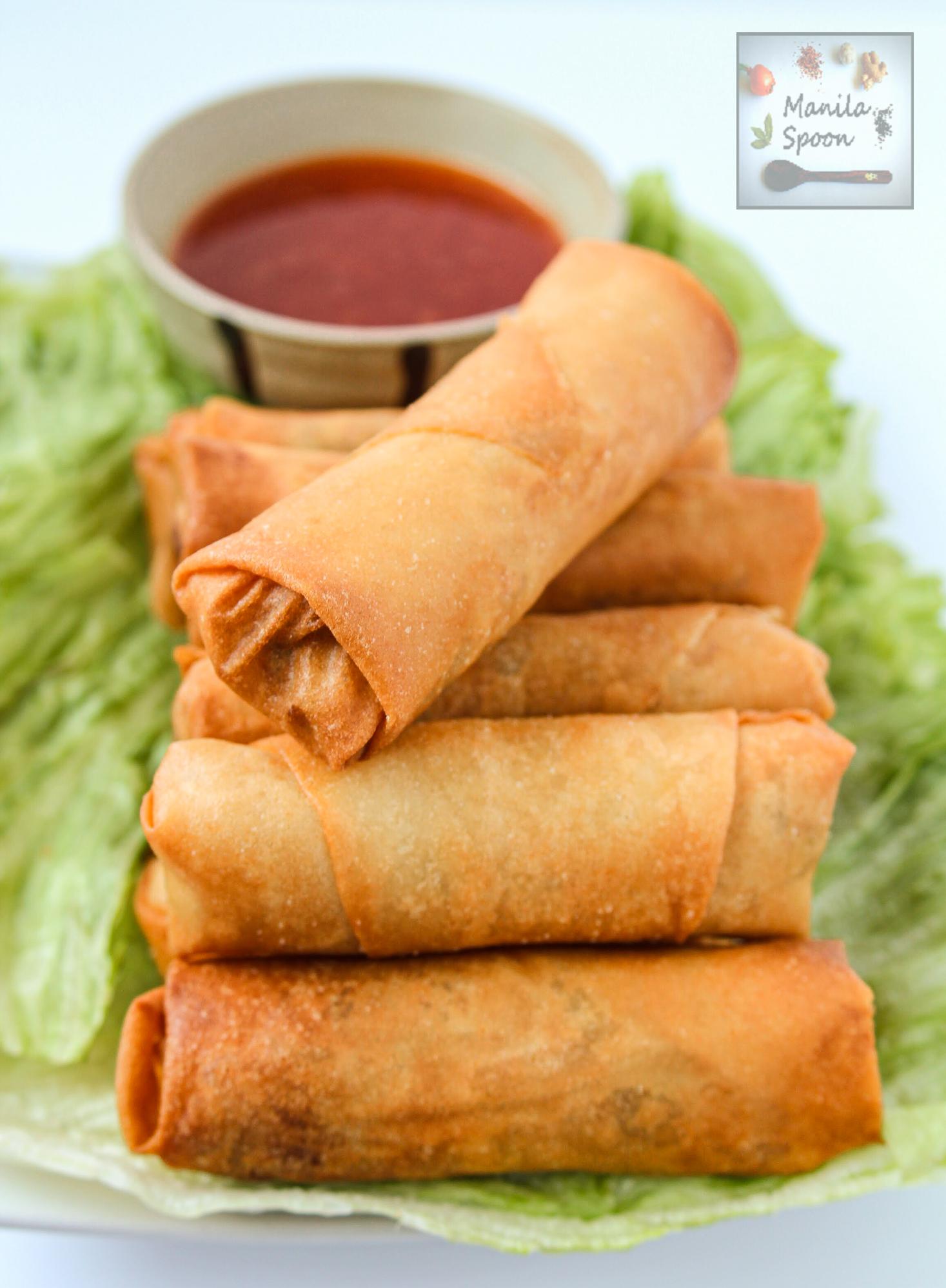 Vegetarian Lumpia from the Philippines