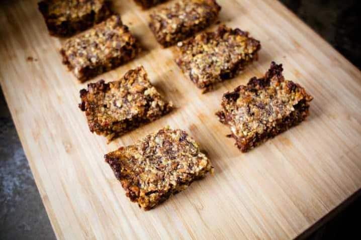 Healthy Vegetarian Pemmican Bars Perfect for Long Hikes