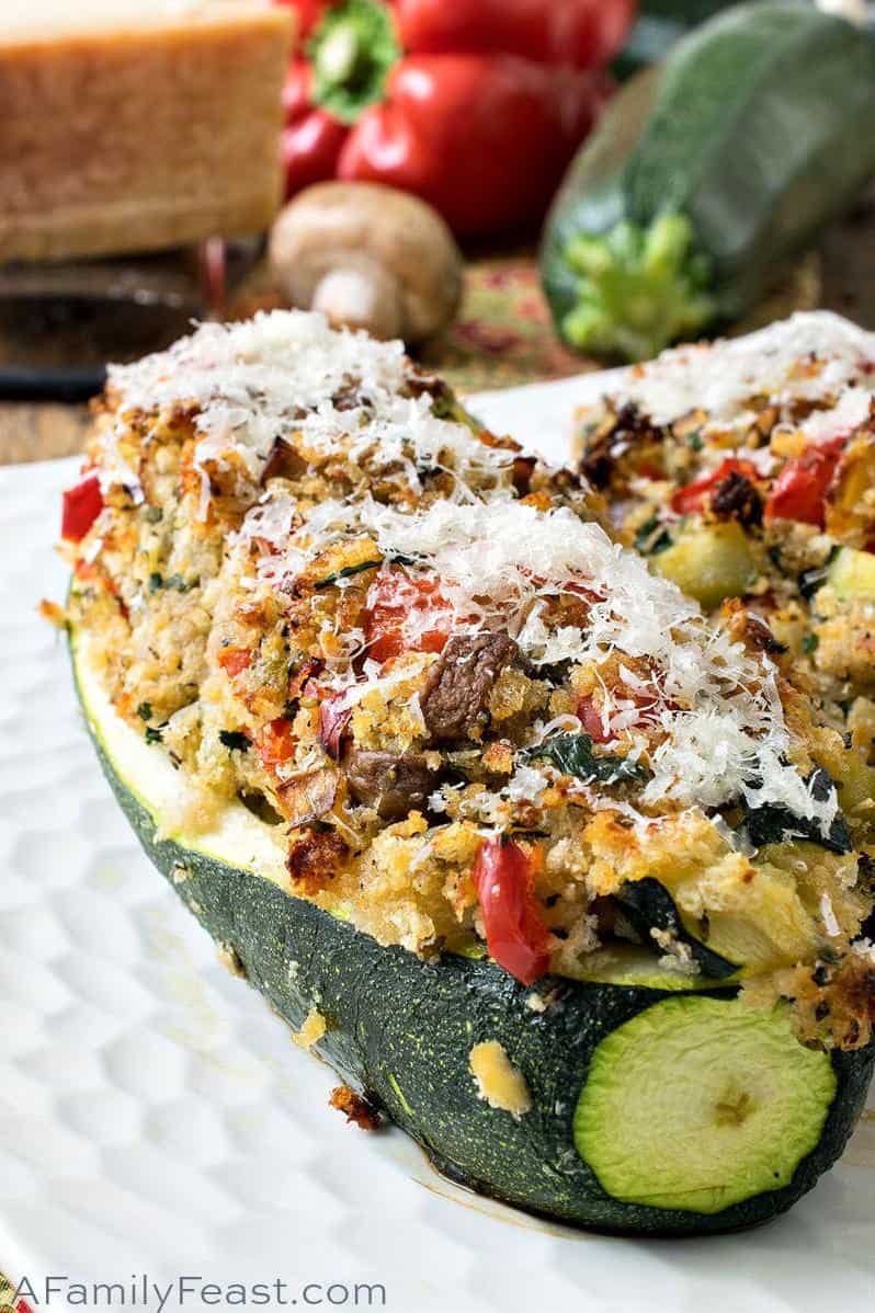 Tasty Vegetarian Stuffed Zucchini Recipe for a Healthy Meal!