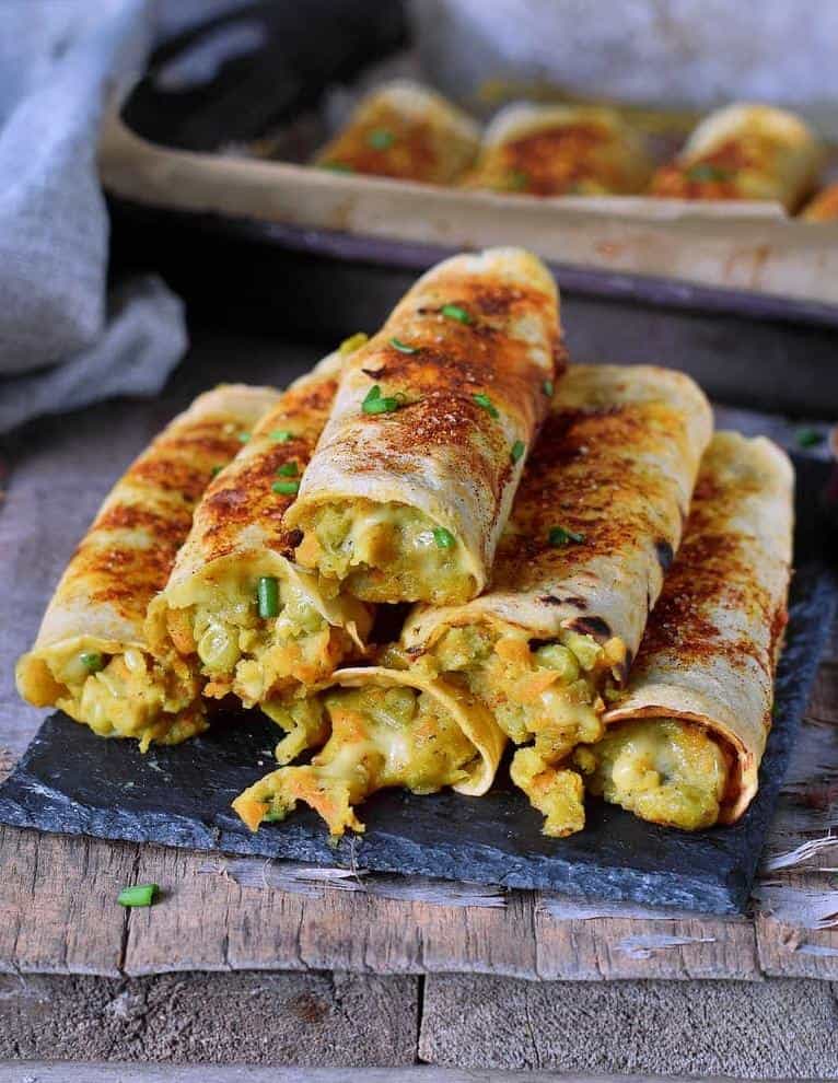 Delicious Vegetarian Taquitos: A Perfect Meatless Meal!