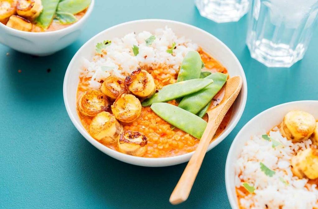  Vibrant spices and creamy coconut milk make for a deliciously indulgent dinner