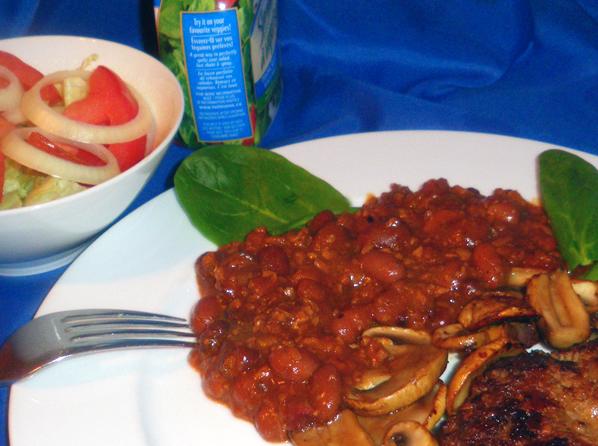  Warm up with a bowl of my easy three bean vegetarian chili!