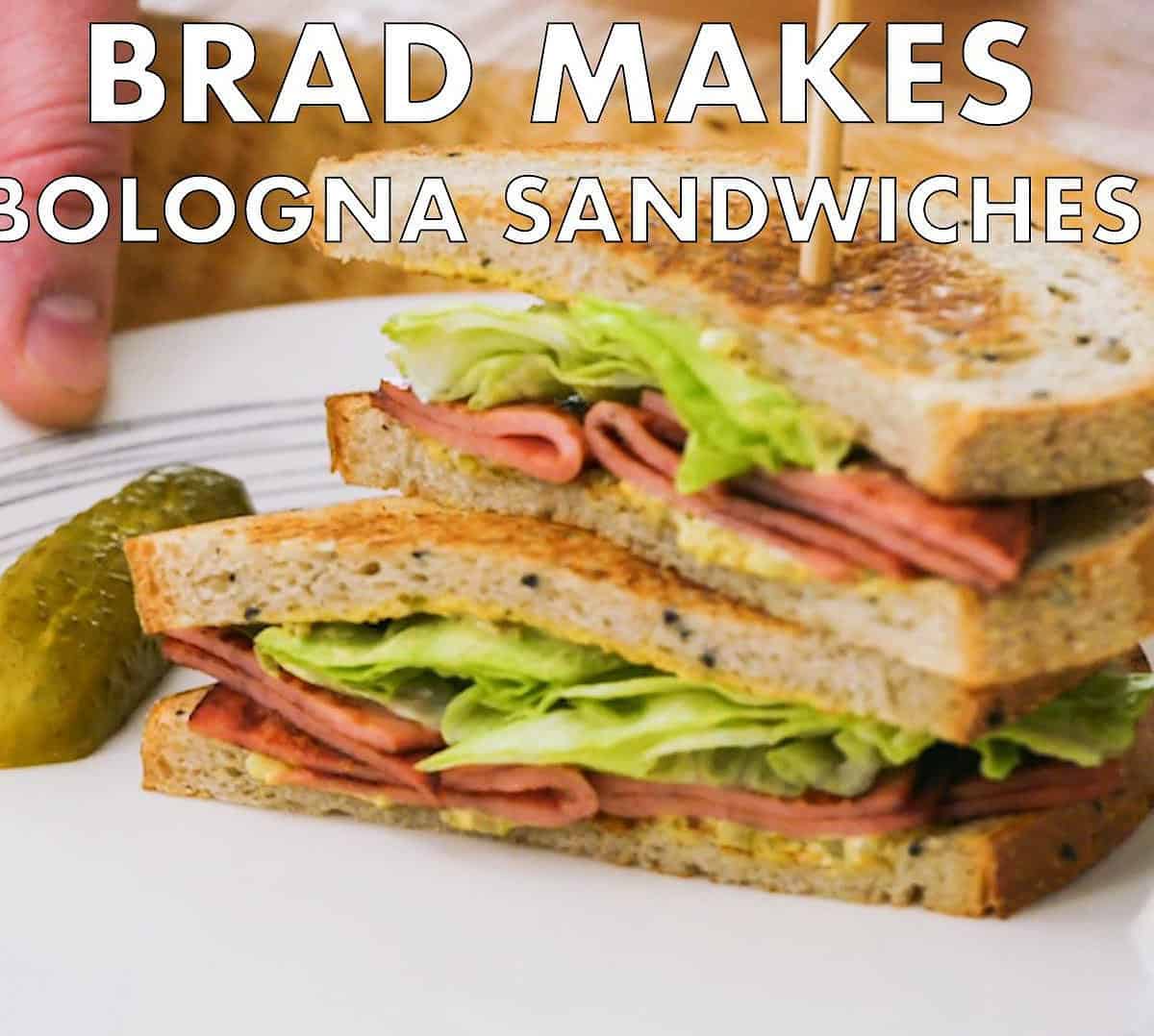  When life gives you vegetarian bologna, make a sandwich!