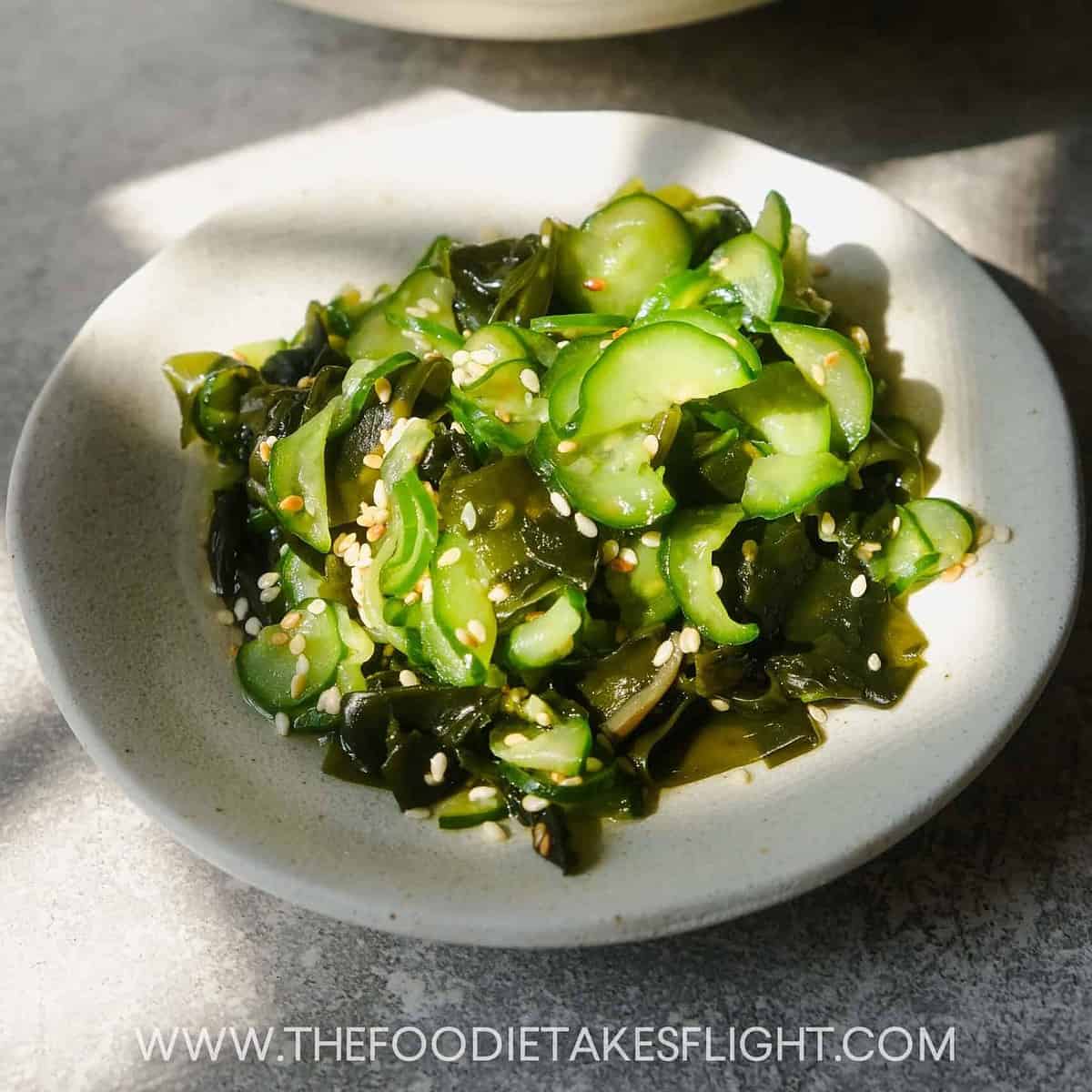  When Seaweed Meets Cucumber: A Burst of Flavor