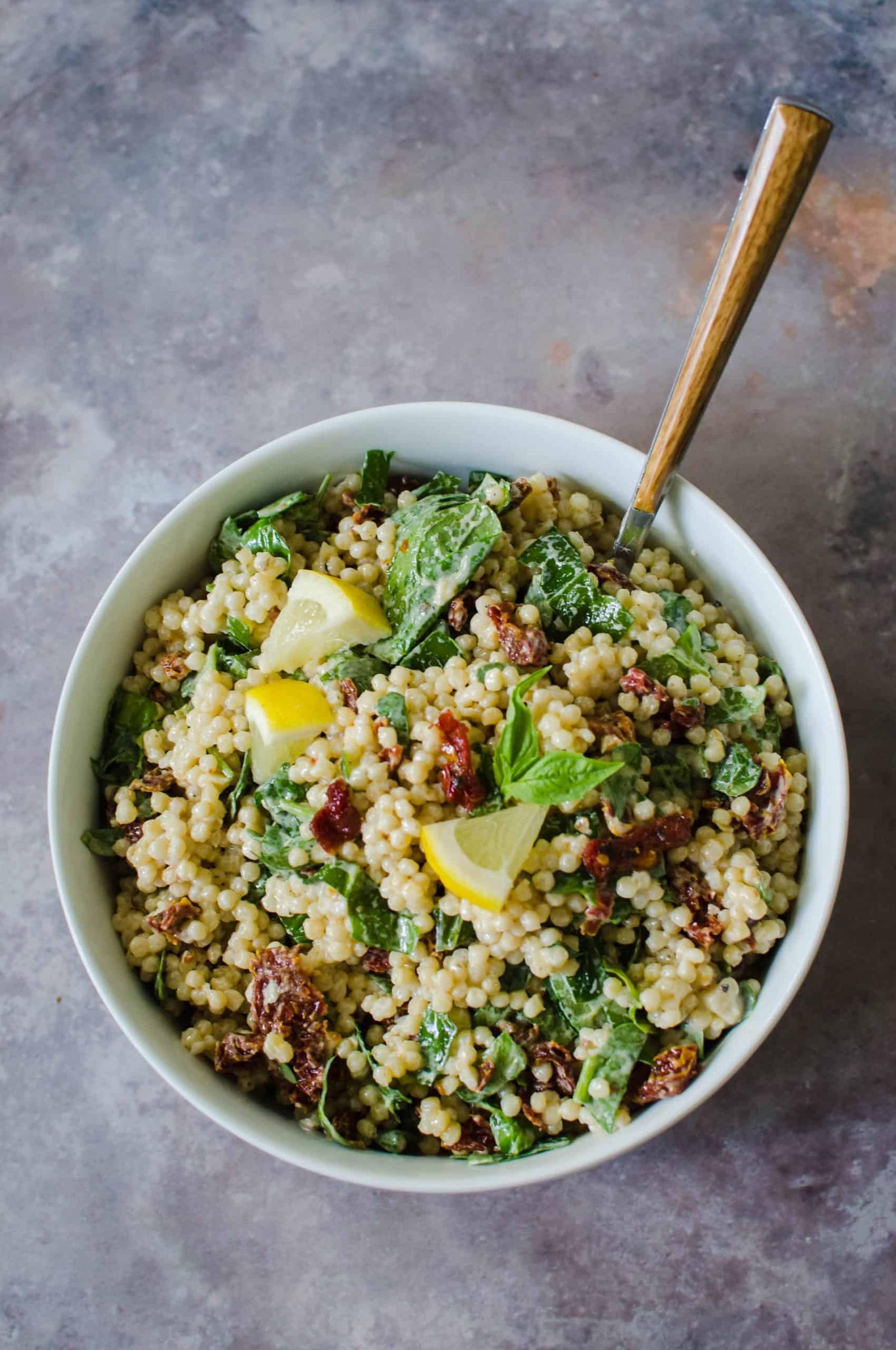  When you want something nutritious and easy, this couscous salad is the answer