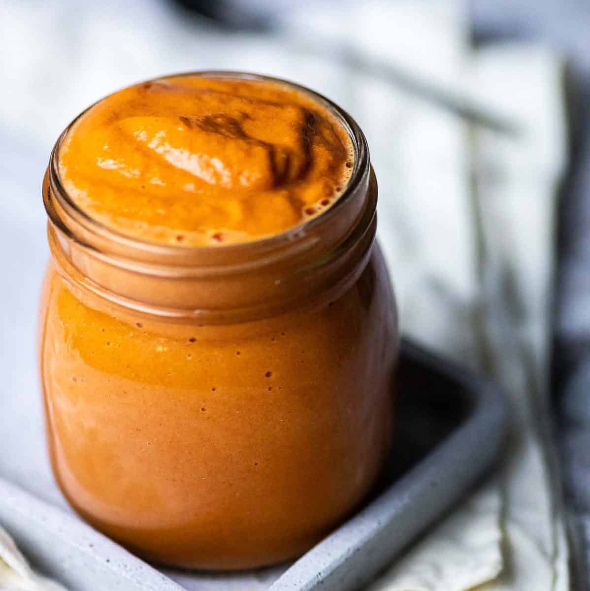  Whip up a batch of this tasty condiment in just minutes.