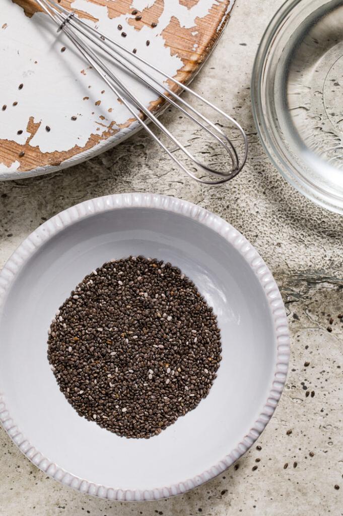  Who knew chia seeds could be so versatile? This vegan egg replacer is proof.