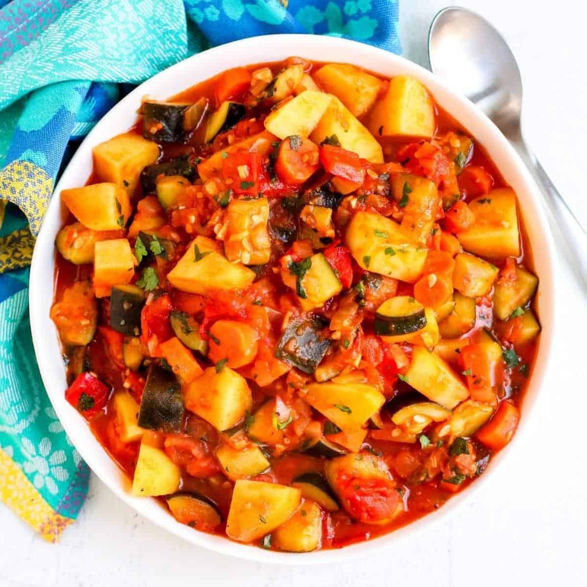  Who knew zucchini could be so versatile? Try this stew for a new take on a classic veggie.