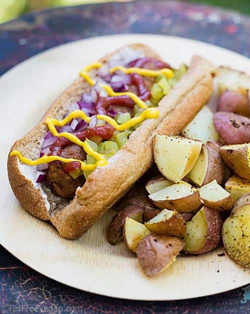 Who says you can't enjoy a hot dog without the meat? These vegan dogs are here to prove them wrong.