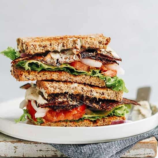  Who says you need bacon for a tasty BLT?