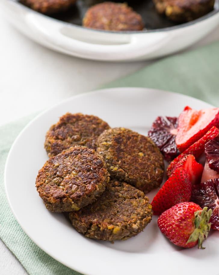  You won't even miss the meat with these delicious vegetarian sausage patties.