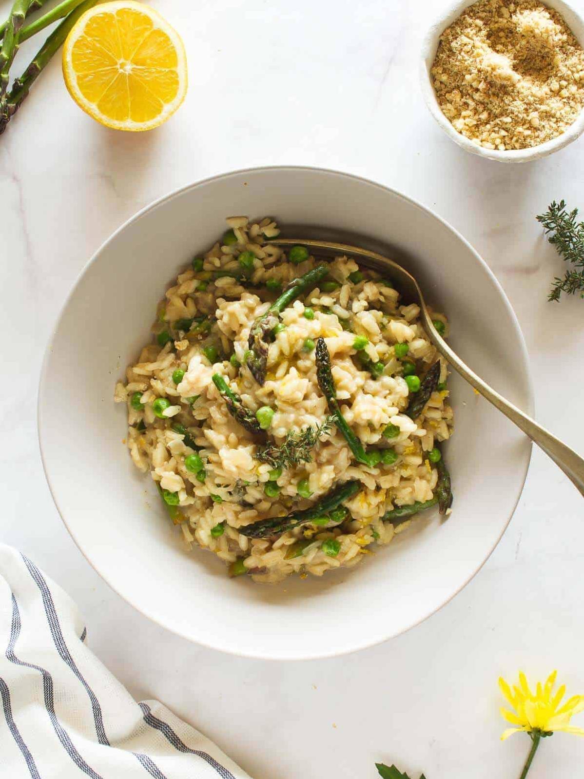  You won't miss the traditional non-vegan version of risotto!